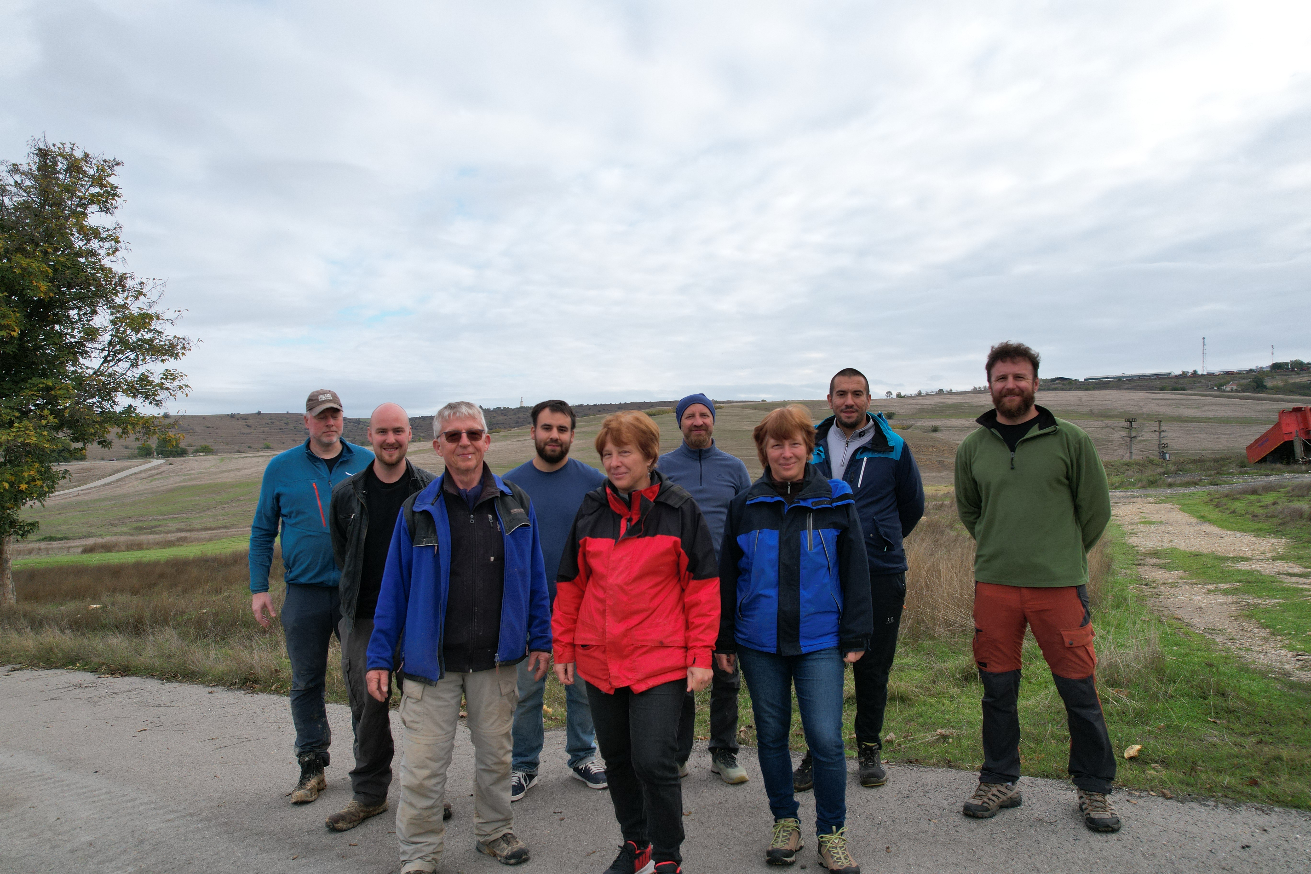 LOEs-CLIMBE sampling team Oct 2025