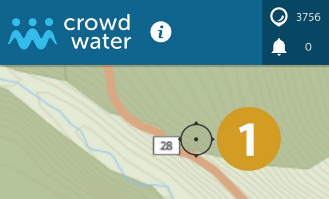 crowd water application