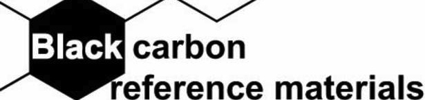 black carbon reference materials