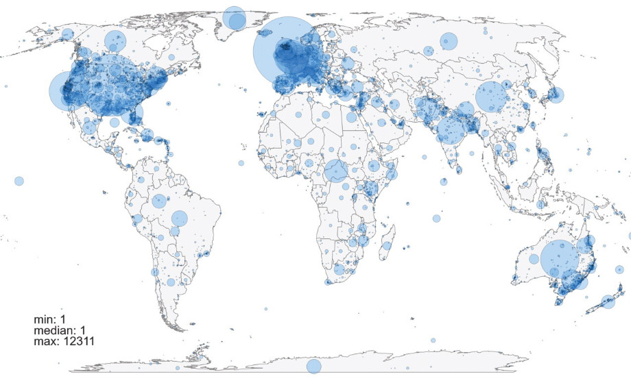 Analyzing Geographic Bias of Newspaper Articles Reporting Global Climate Disasters
